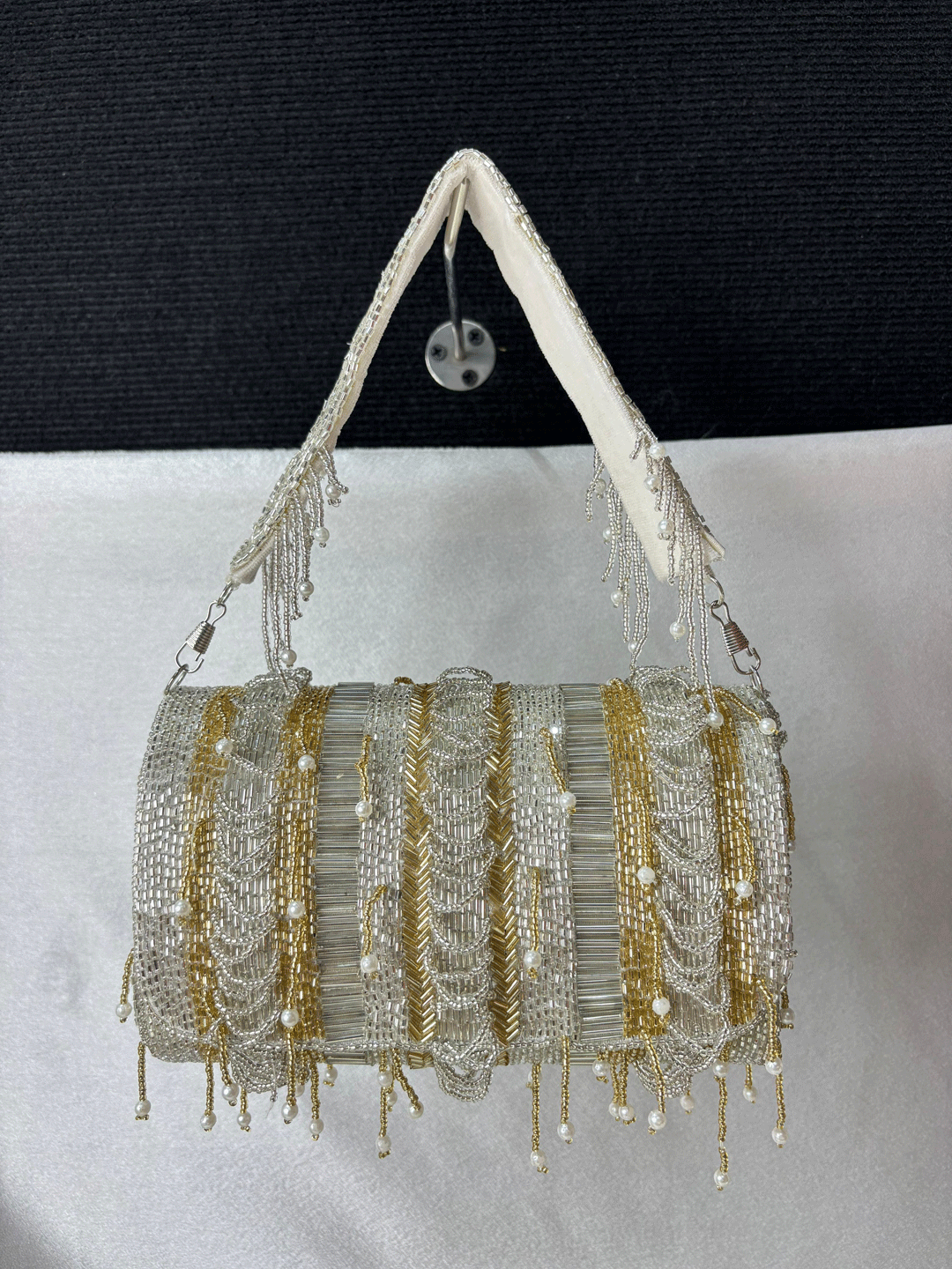 IDALIA nalki silver gold mix flap