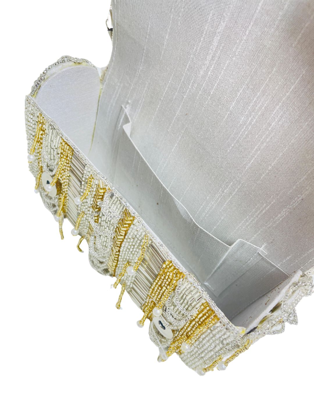IDALIA nalki silver gold mix flap