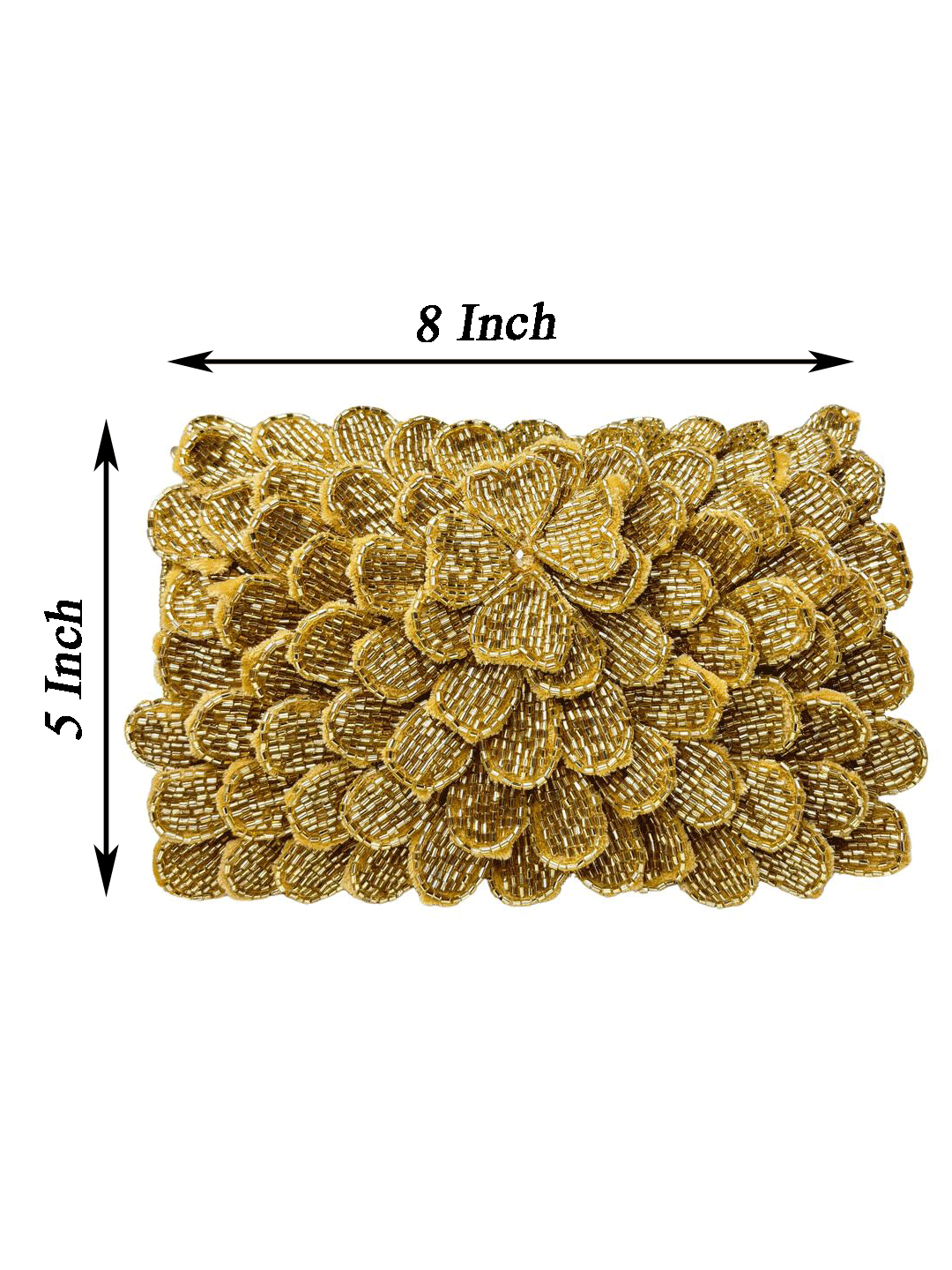 ORUNG CELEBRITY EDITION FLOER NALKI THREE FOLD GOLDEN