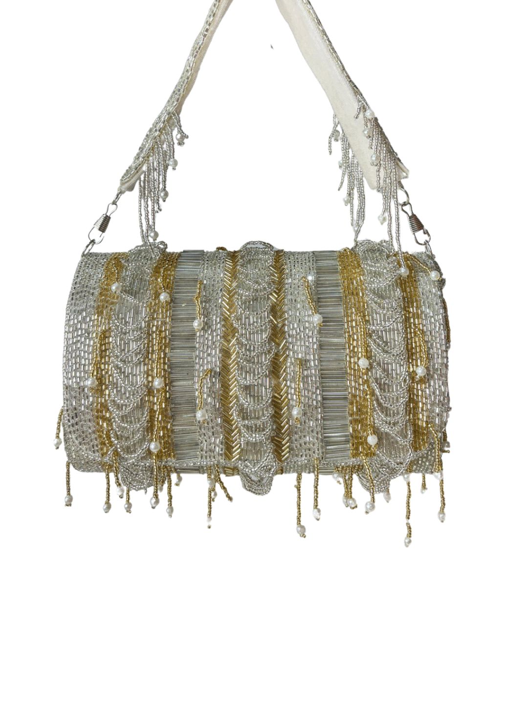 IDALIA nalki silver gold mix flap