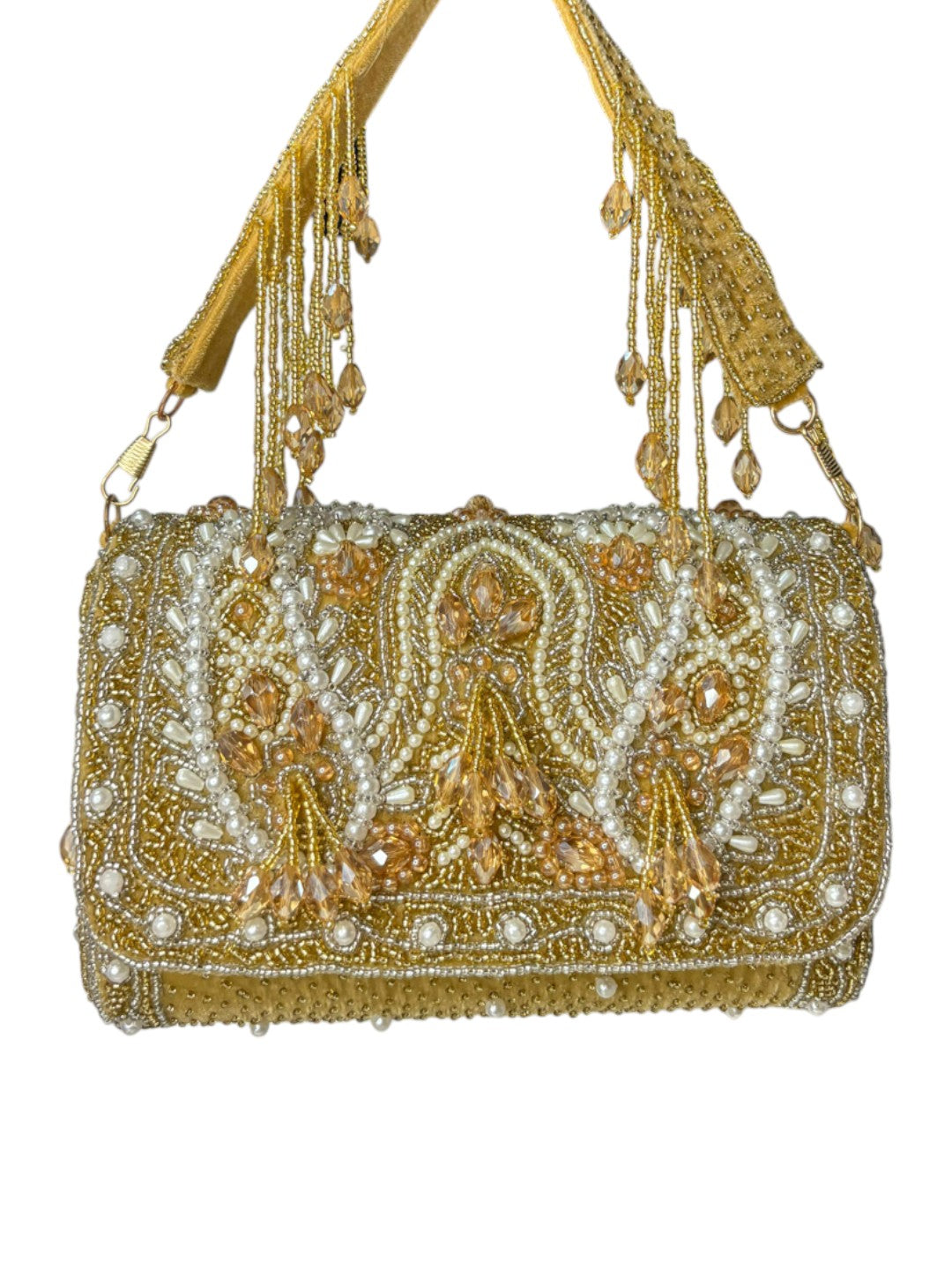 KIMRA CELEBRITY EDITION KERI BEAD FLAP BLACK