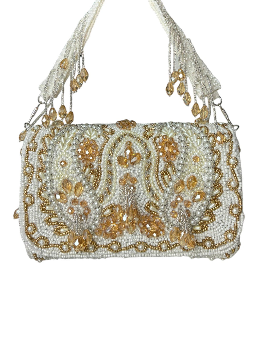 KIMRA CELEBRITY EDITION KERI BEAD FLAP BLACK