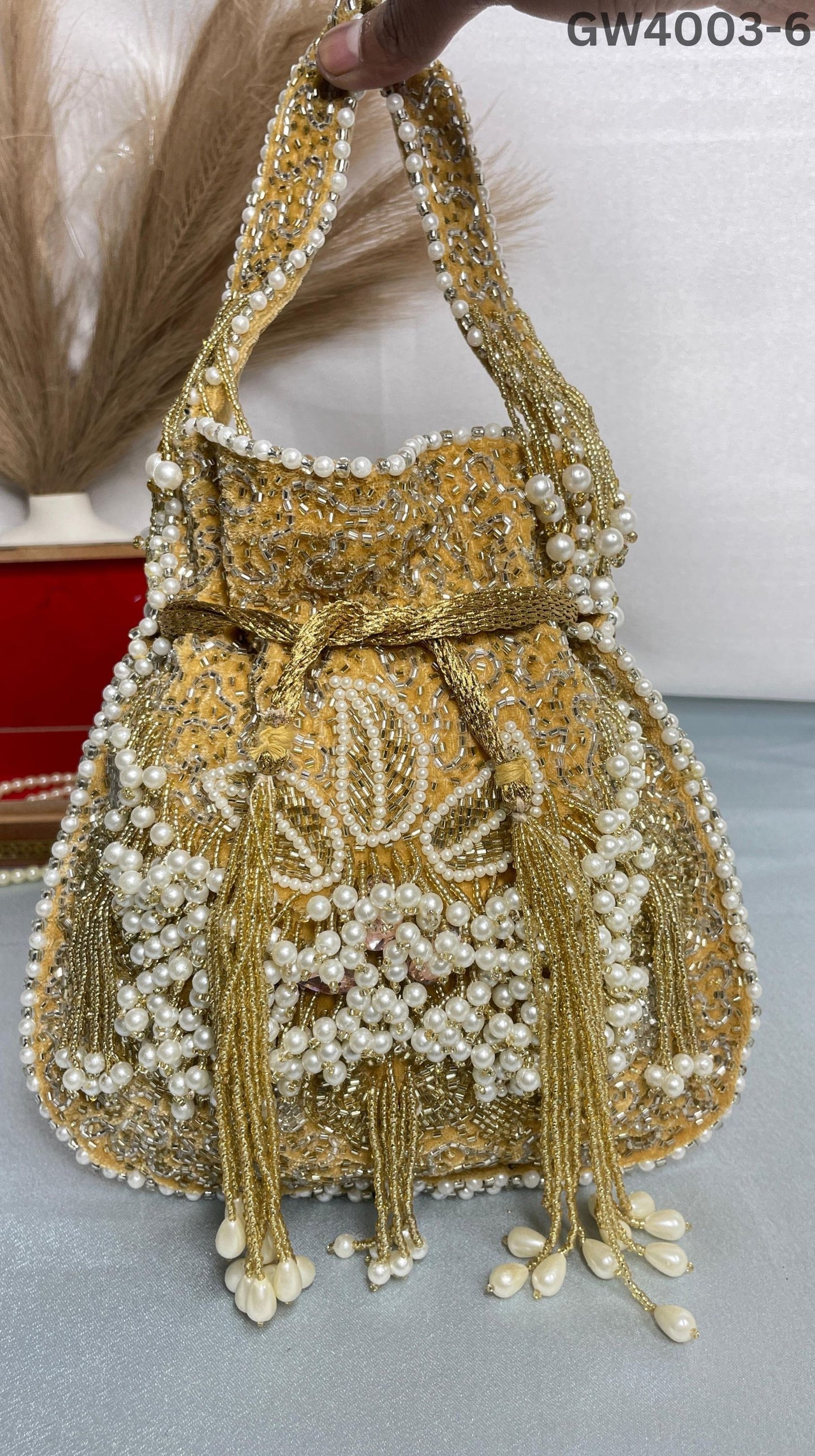 Amelia 3d handwork potli BEG