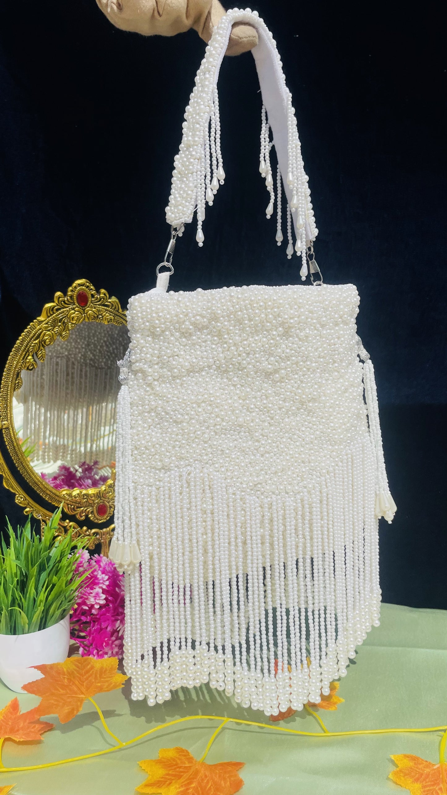 Samantha handwork potli Samantha handwork potli
