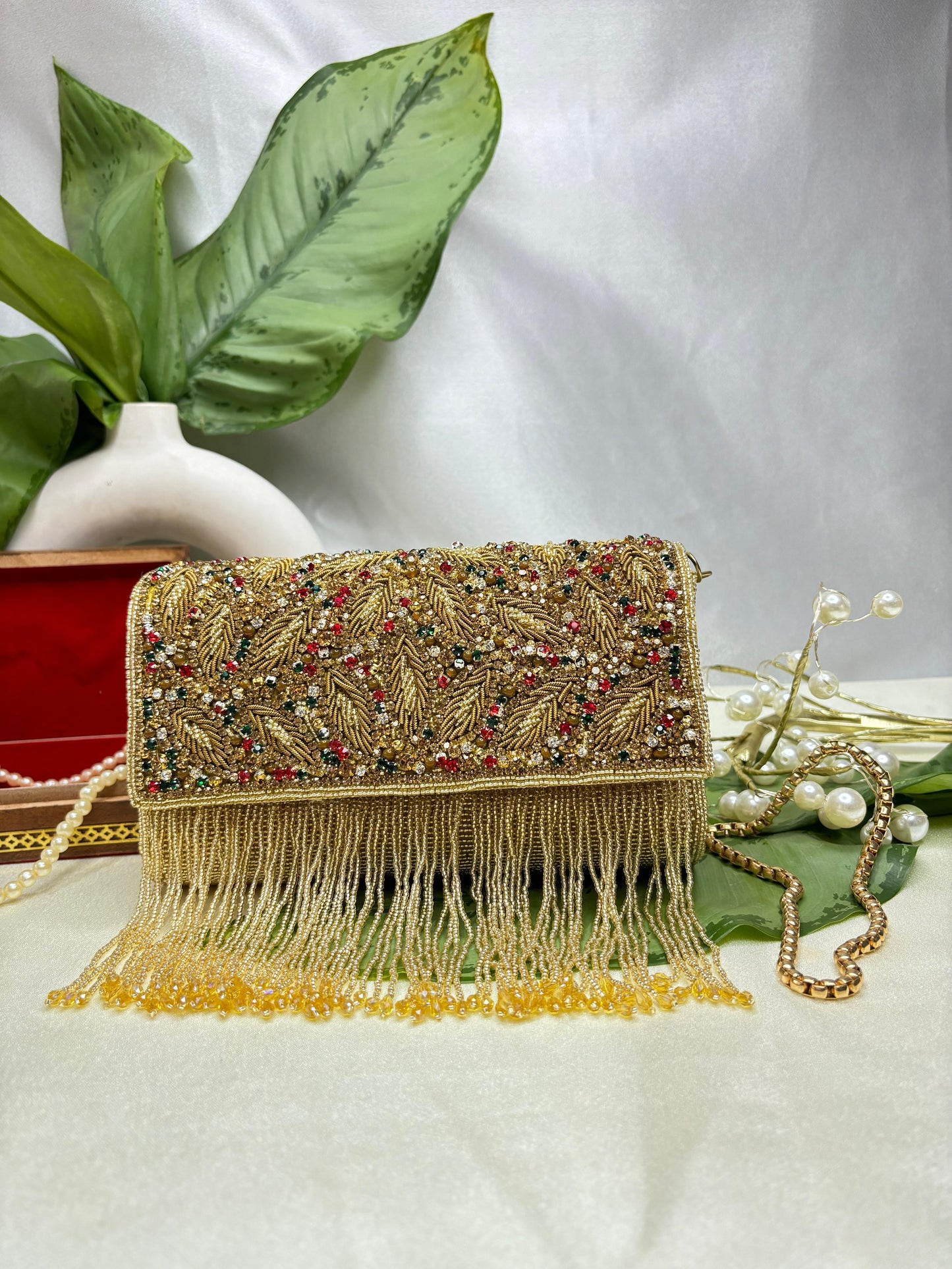 AMARA MULTICOLOUR LEAF GOLDEN
