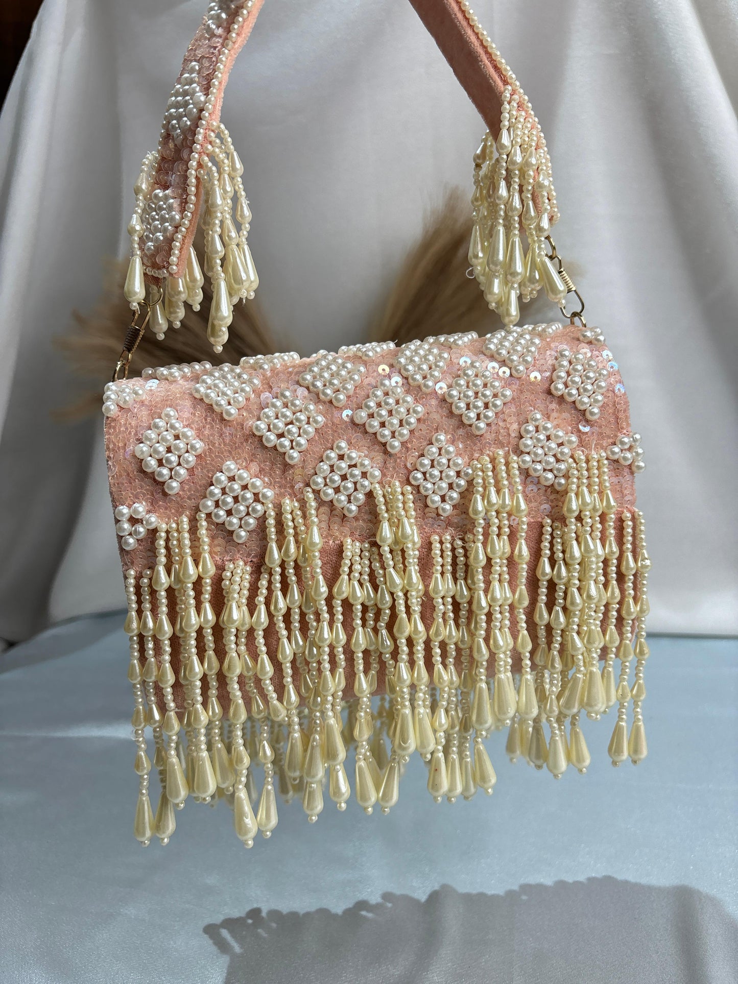 Nalki Work Multicolor Clutch – Dazzle with Every Detail