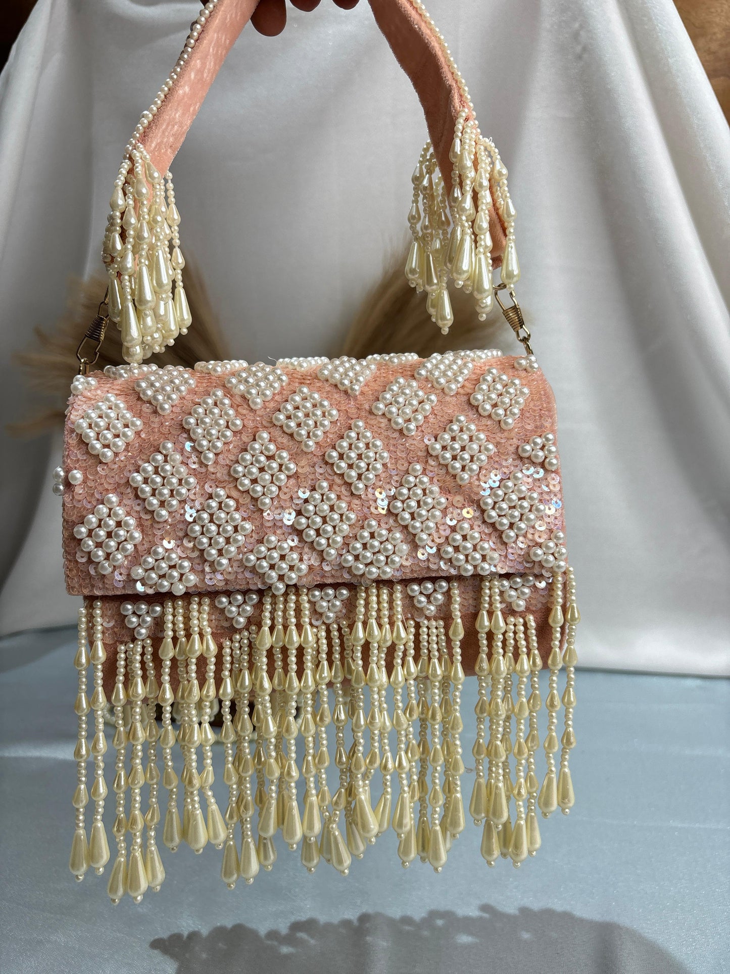 Nalki Work Multicolor Clutch – Dazzle with Every Detail