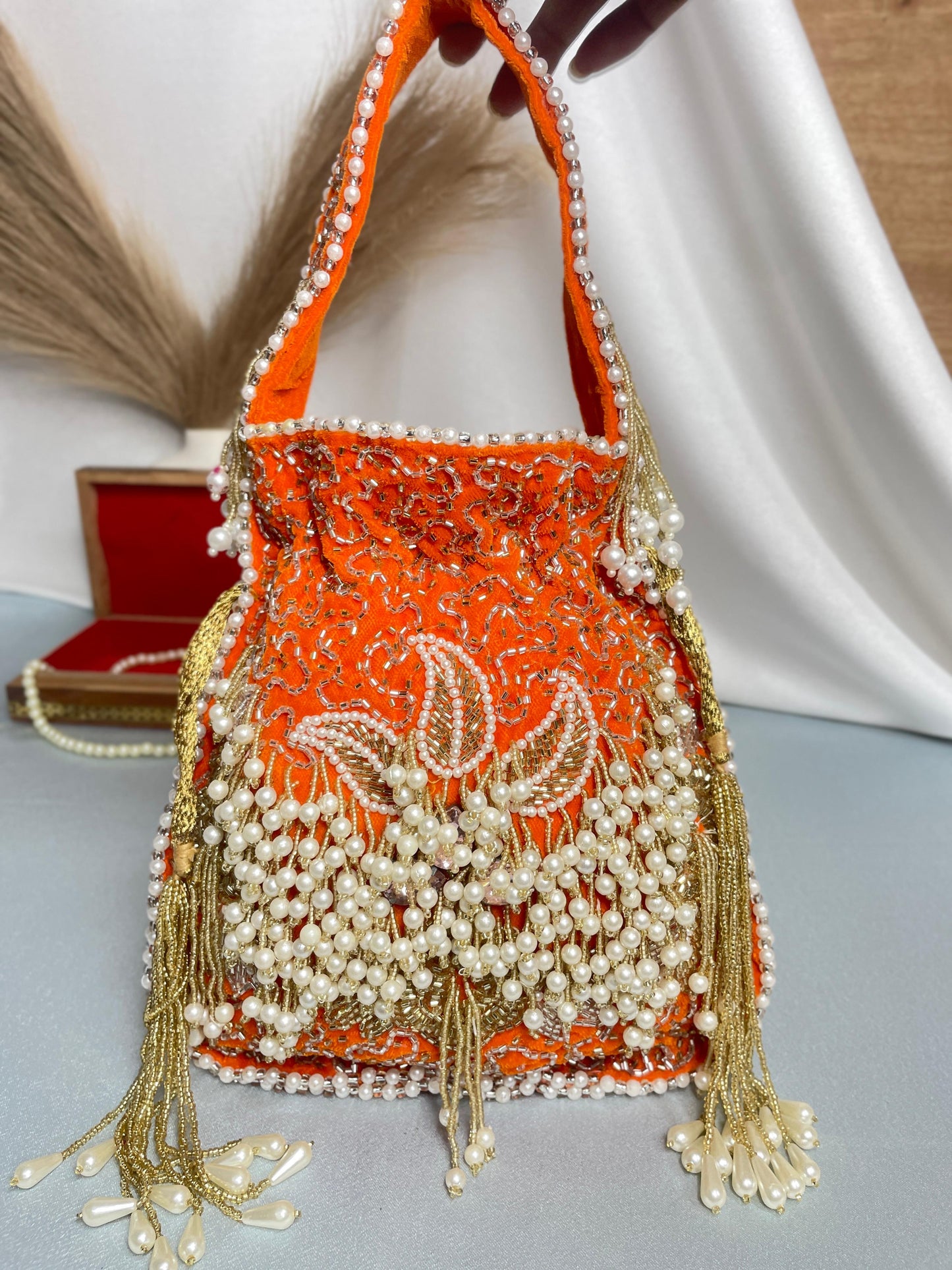 Amelia 3d handwork potli BEG