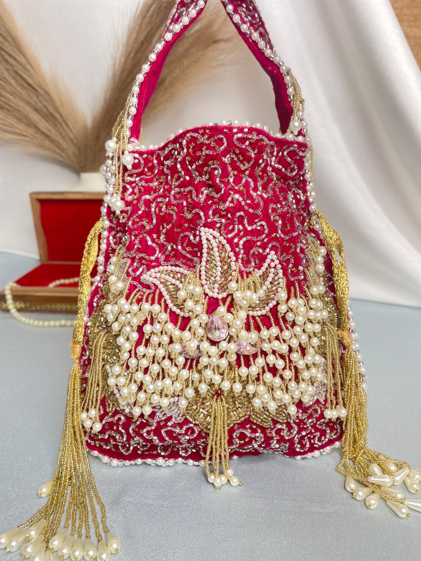 Amelia 3d handwork potli BEG