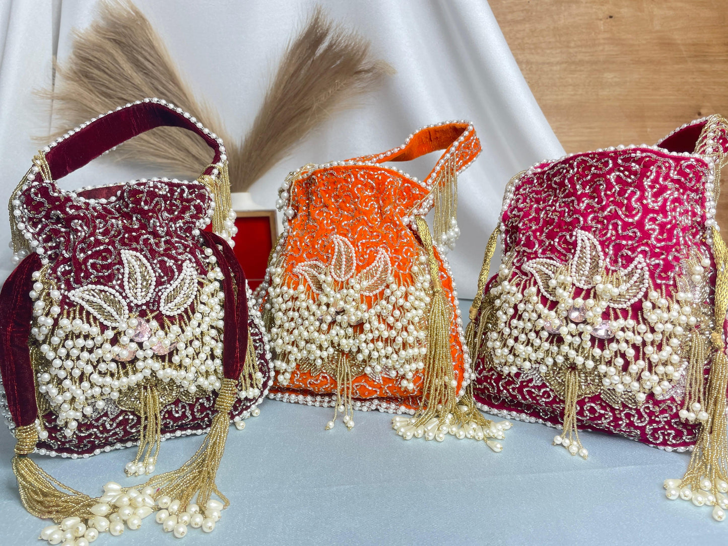 Amelia 3d handwork potli BEG