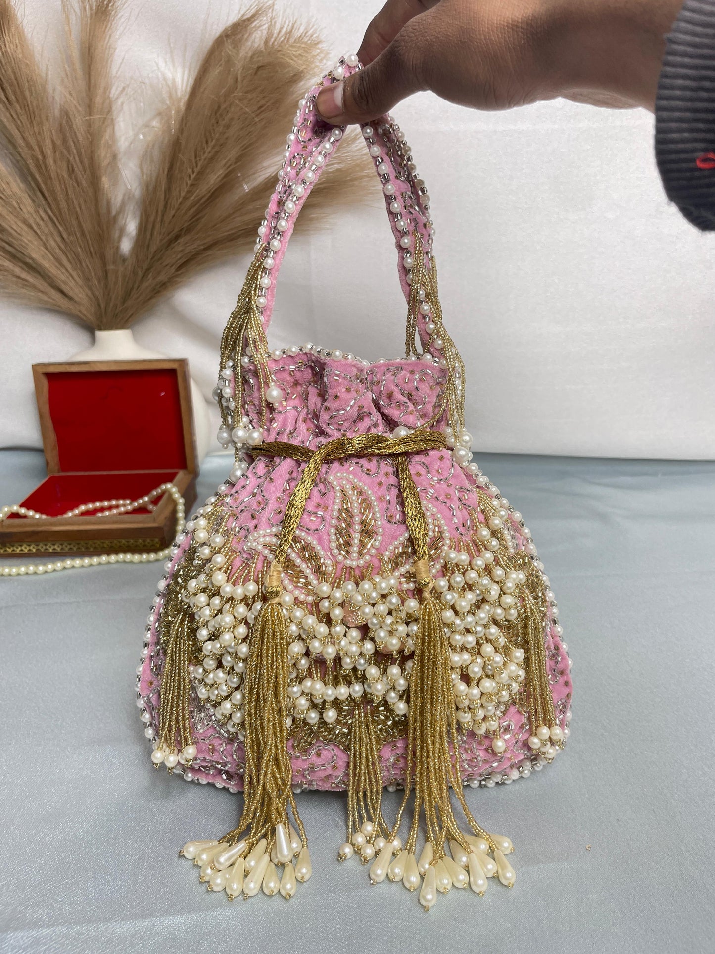 Amelia 3d handwork potli BEG