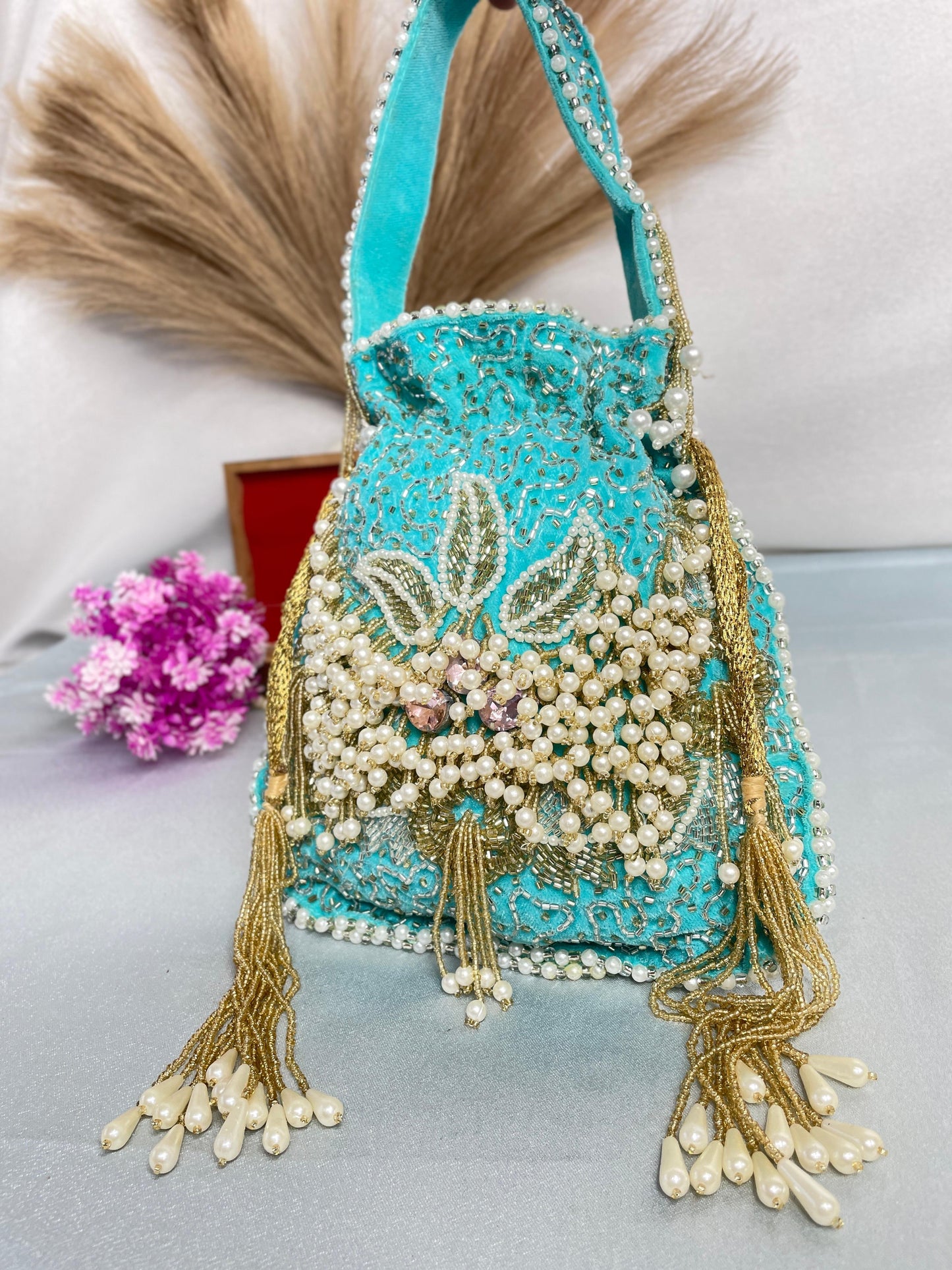 Amelia 3d handwork potli BEG