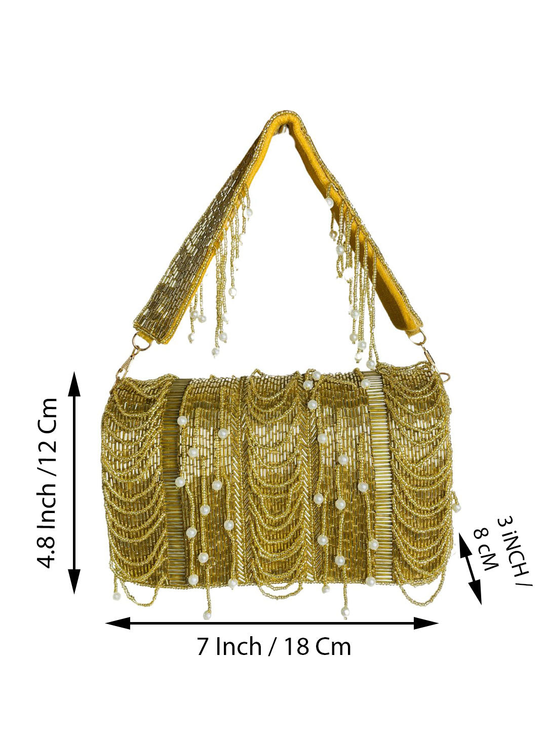 IDALIA nalki gold flap