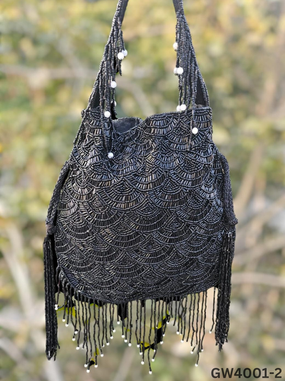 Olivia golden nalki work potli gold