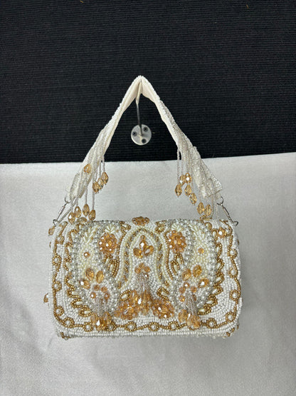 KIMRA CELEBRITY EDITION KERI BEAD FLAP BLACK
