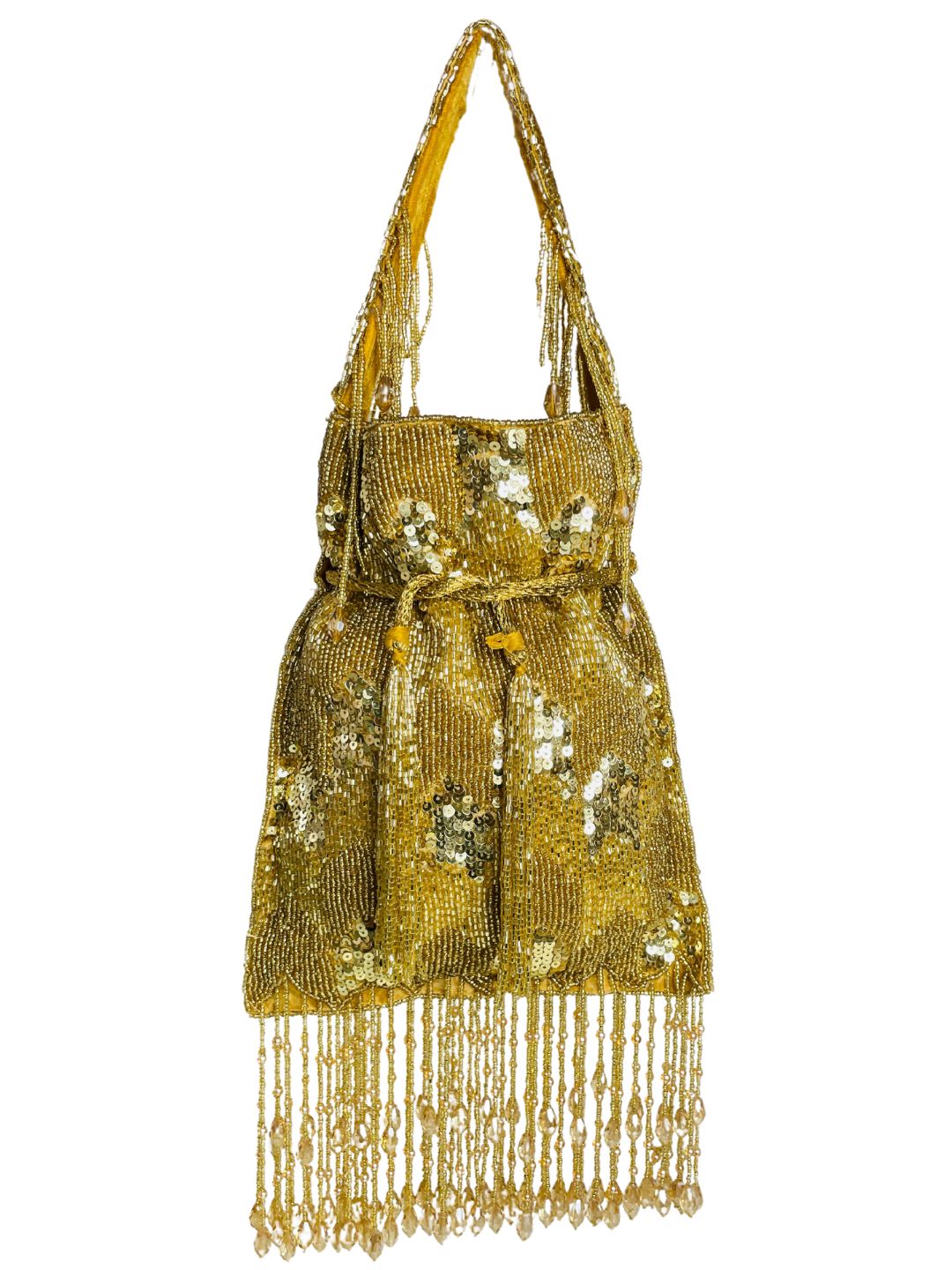 Ella cutdana sequence work potli gold