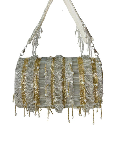IDALIA nalki silver gold mix flap