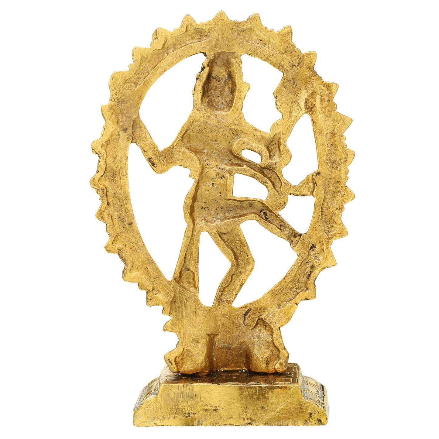 Trendy Crafts Brass Nataraja Statue – Lord Shiva Dancing in Cosmic Circle • Invite Positivity • Elevate Your Décor