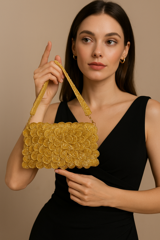 ORUNG CELEBRITY EDITION FLOER NALKI THREE FOLD GOLDEN