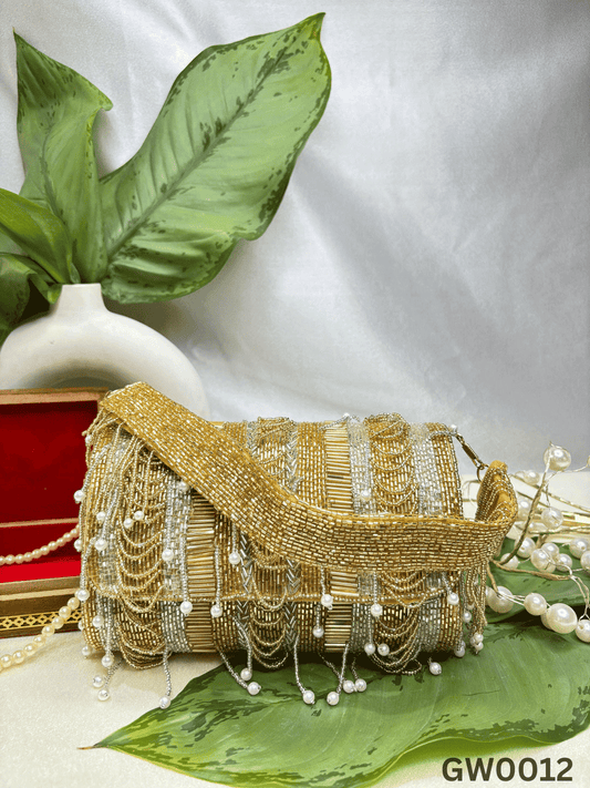 IDALIA nalki gold silver mix flap