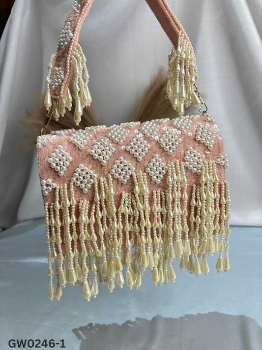 Nalki Work Multicolor Clutch – Dazzle with Every Detail