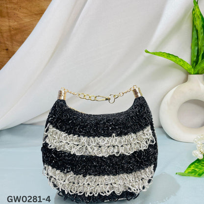 Nalki Work Multicolor Clutch – Dazzle with Every Detail