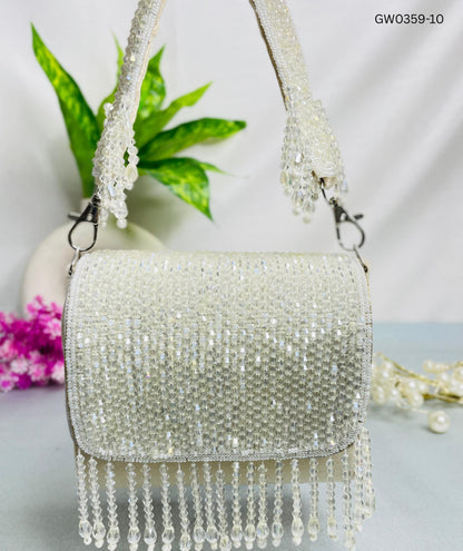 Crystal Bead Clutch – Trendy Crafts