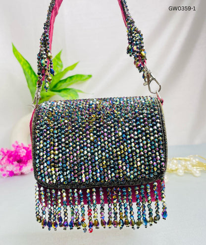Crystal Bead Clutch – Trendy Crafts