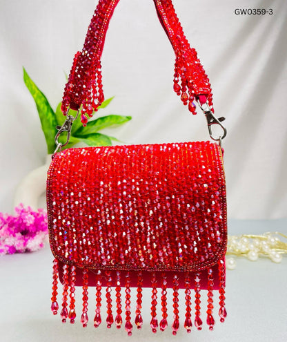 Crystal Bead Clutch – Trendy Crafts