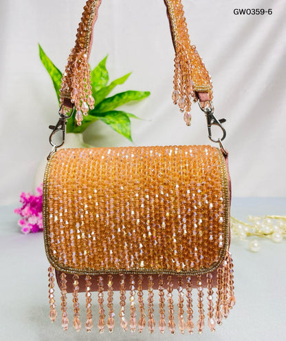 Crystal Bead Clutch – Trendy Crafts