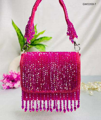 Crystal Bead Clutch – Trendy Crafts