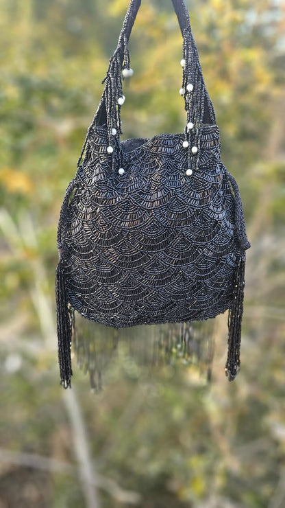 Olivia golden nalki work potli gold