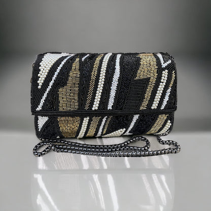 ZIANA CUTDANA PINK flap clutch