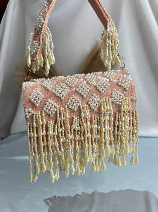 Nalki Work Multicolor Clutch – Dazzle with Every Detail