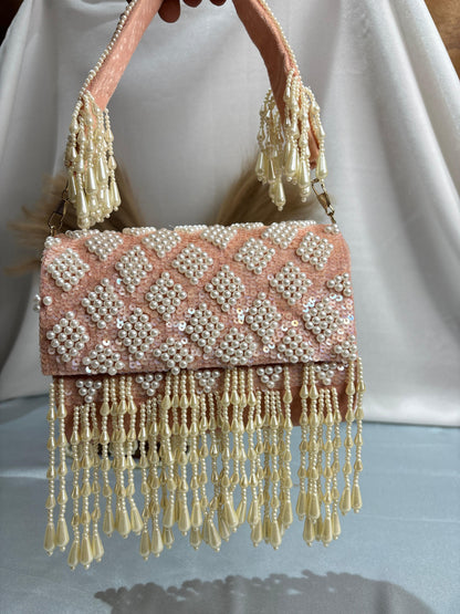 Nalki Work Multicolor Clutch – Dazzle with Every Detail