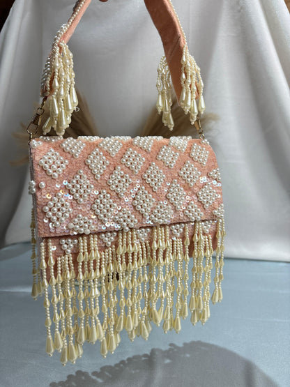 Nalki Work Multicolor Clutch – Dazzle with Every Detail