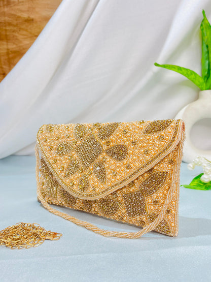 Nalki Work Multicolor Clutch – Dazzle with Every Detail