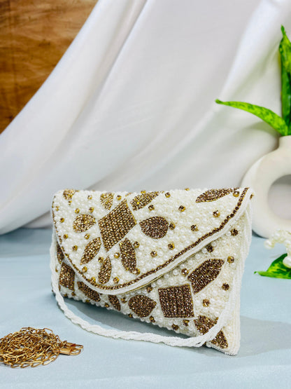 Nalki Work Multicolor Clutch – Dazzle with Every Detail