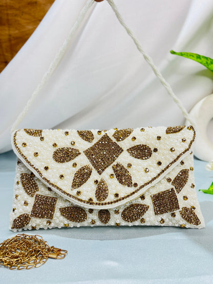 Nalki Work Multicolor Clutch – Dazzle with Every Detail