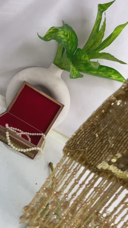 Ella cutdana sequence work potli gold