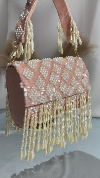 Nalki Work Multicolor Clutch – Dazzle with Every Detail