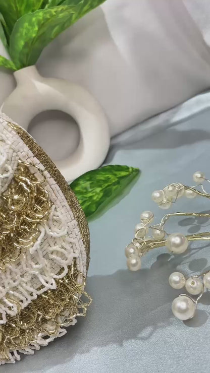 Nalki Work Multicolor Clutch – Dazzle with Every Detail