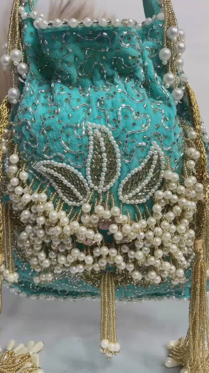 Amelia 3d handwork potli BEG