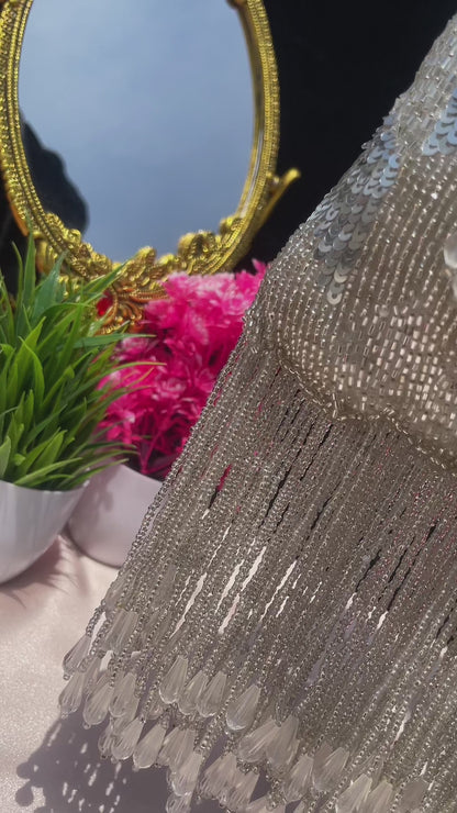 Ella cutdana sequence work potli gold